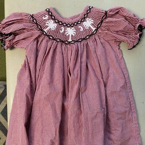 South Carolina smocked dress size 18 months